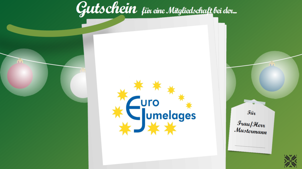 Gutschein Mitgliedschaft Eurojumelages