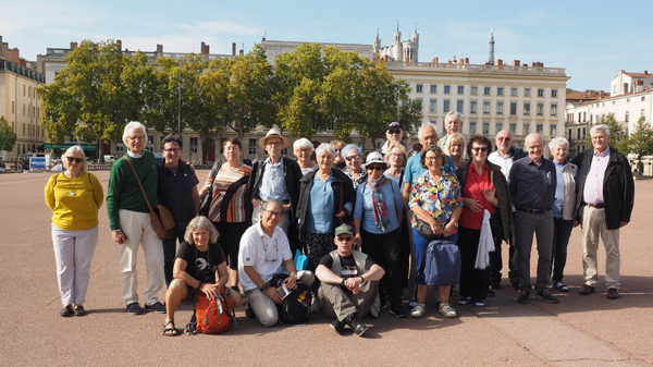 Gruppenfoto aus Lyon