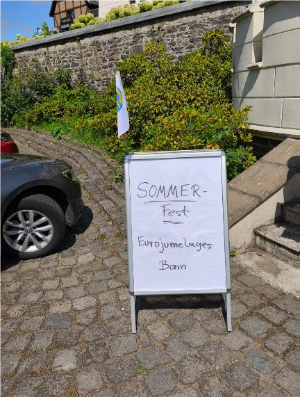Sommerfest 2025 der Eurojumelages Sektion Bonn - „Sich einmal wie ein Schlossherr fühlen“(Nachlese) Sommerfest 1