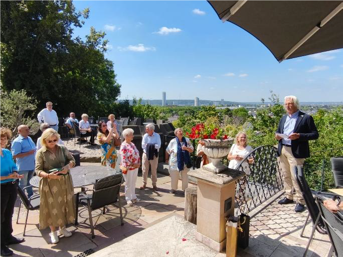 Sommerfest 2025 der Eurojumelages Sektion Bonn - „Sich einmal wie ein Schlossherr fühlen“(Nachlese) Sommerfest 4