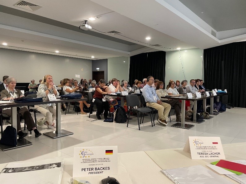 Generalversammlung 2025 in Portugal: Peter Backes auf europäischer Ebene zum dritten Mal als Präsident wiedergewählt Wiederwahl Peter Bild 1